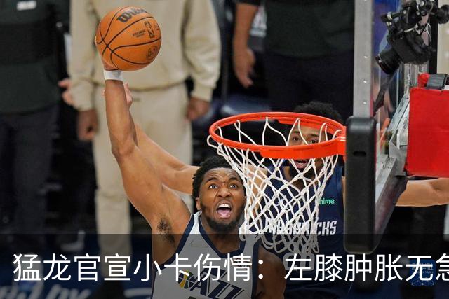 猛龙官宣小卡伤情：左膝肿胀无急性损伤 一周后评估预计缺席数周